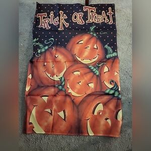 Pumpkin Halloween Flag